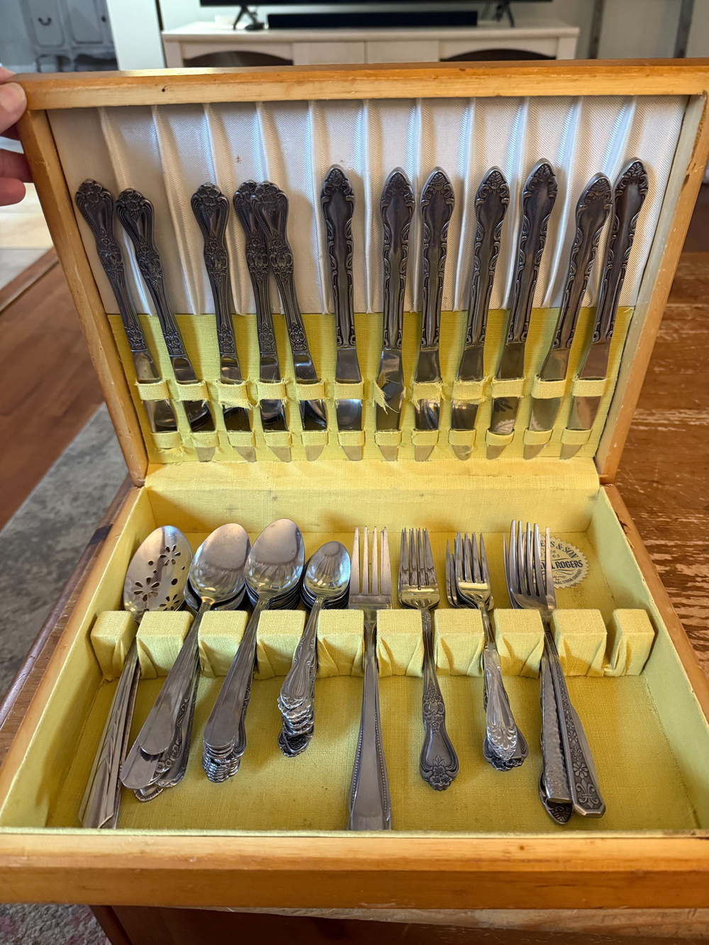 Vintage Silverplate Flatware Set WM. Rodgers & Sons - mix and match